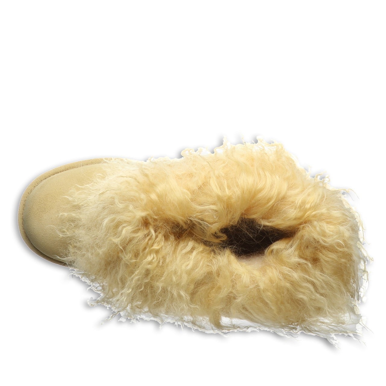 Bearpaw Boo - Women's 7 Inch Furry Boot - 1854W 731 - Yellow - View