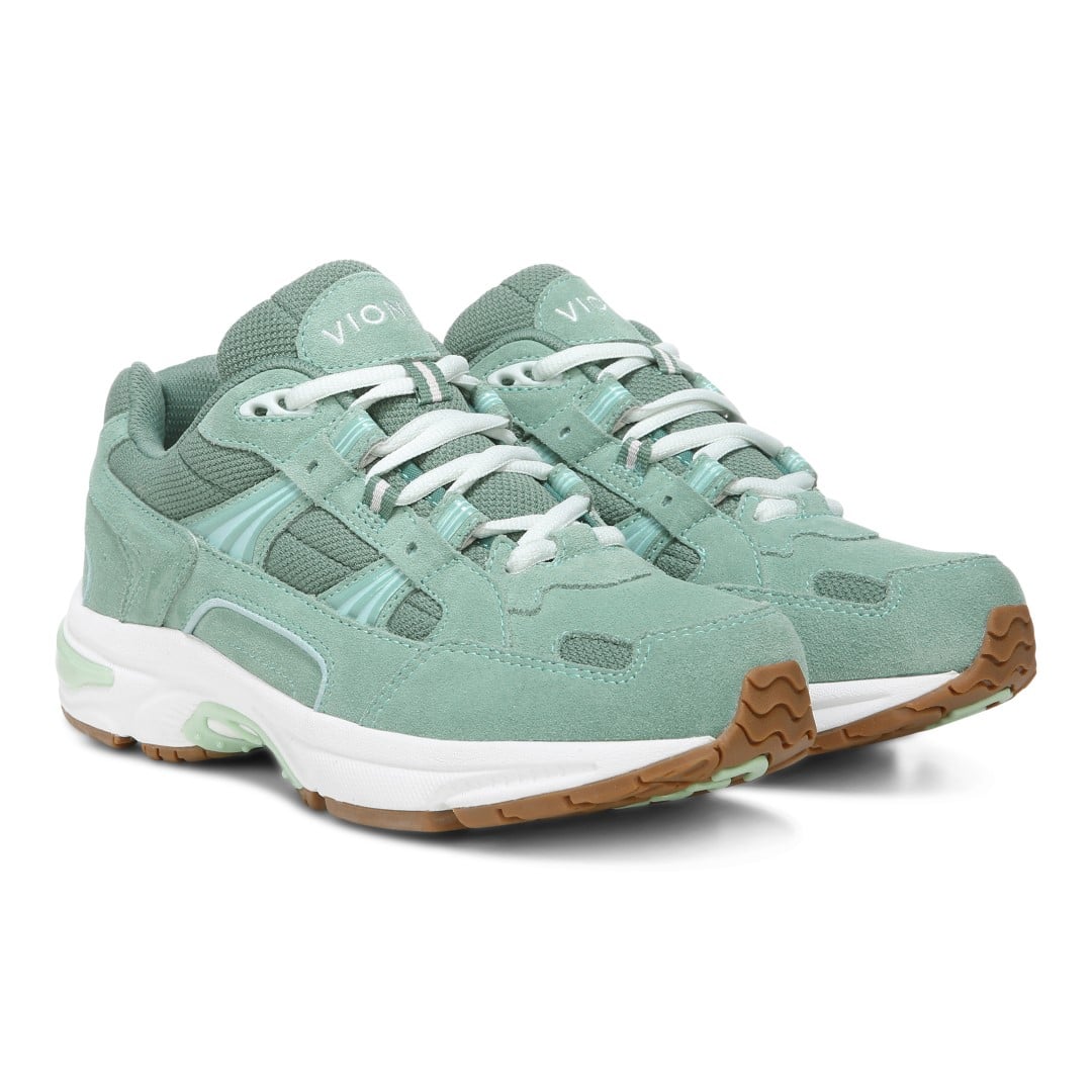 Vionic Walker Women's Plantar Fasciitis Shoe - Suede - Free