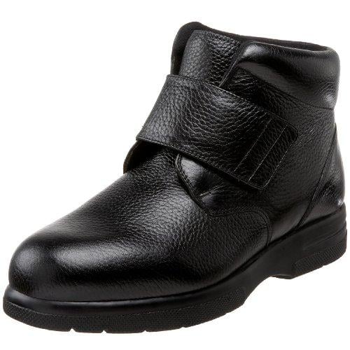Drew Big Easy - Black Mens Hi-top Strap Shoe - 44859 -