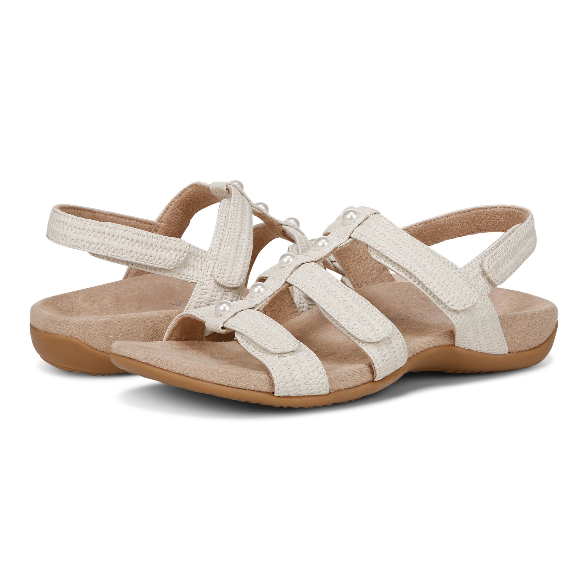 Vionic Amber Pearl Women's Adjustable Orthotic Sandal – Orthotic Shop