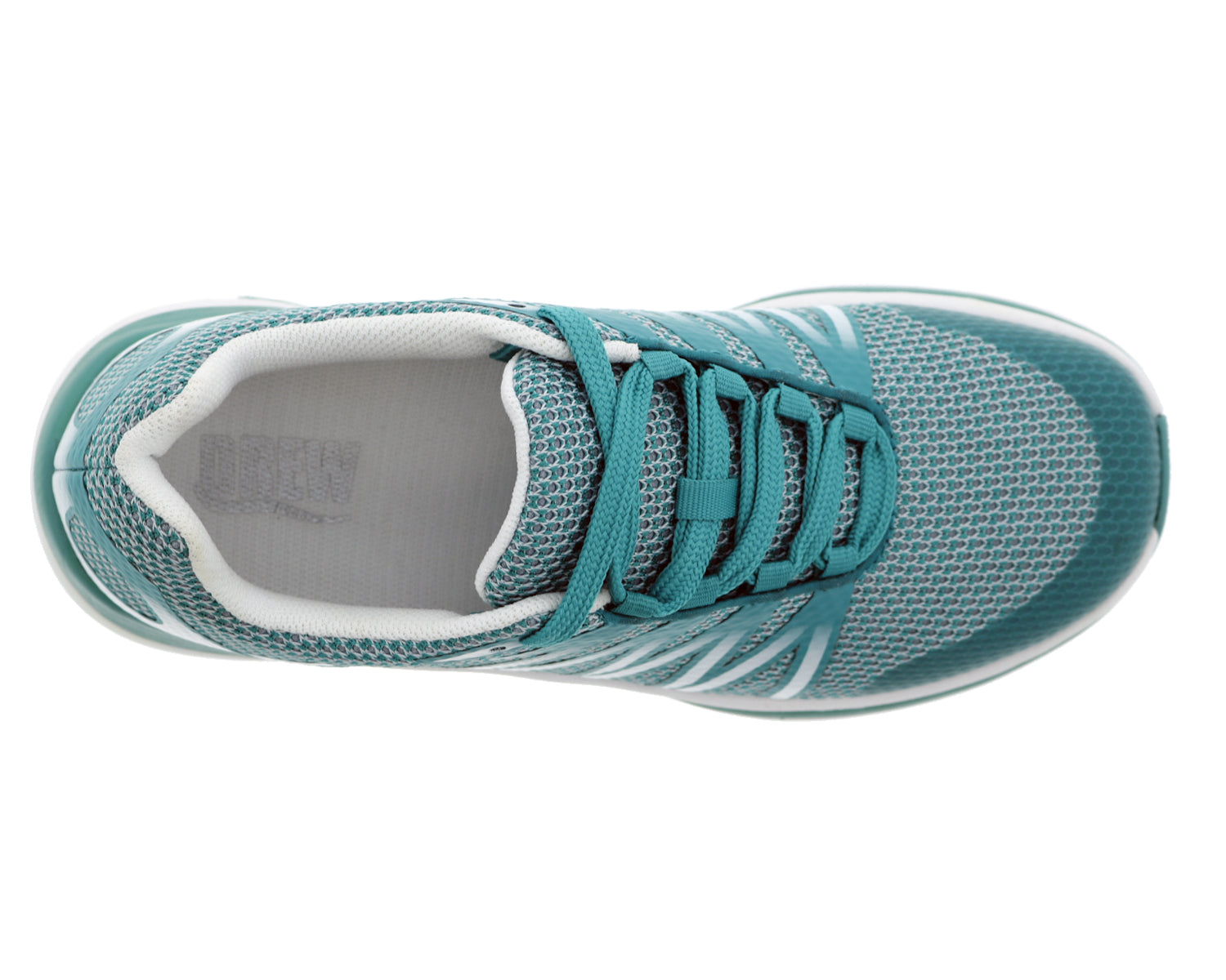 Drew Balance Womens Slip Resistant Performance Shoe - Green Mesh Combo