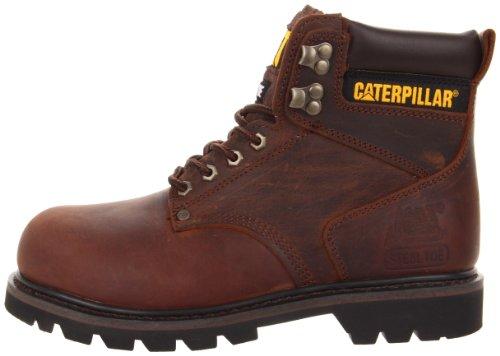 Caterpillar Second Shift Steel Toe - Dark Brown -