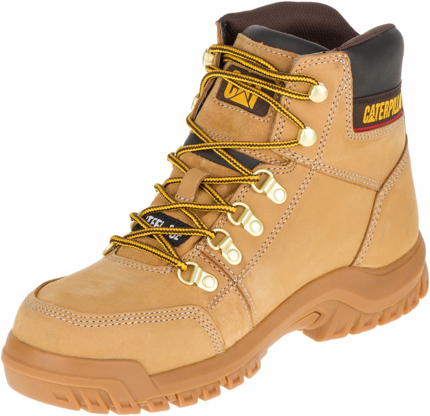 Caterpillar Outline Steel Toe - Honey - Men display picture 3