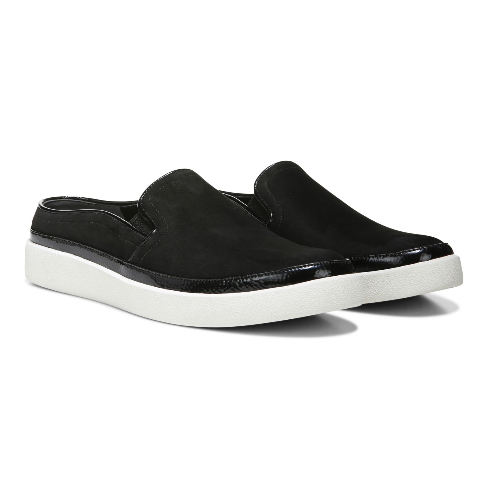 Vionic Black Leather Slip-On Mules with Silver Chain Size 11 Amazon.com | Vionic Womens Jordan Mule/Clog Shoes Black  main image 3
