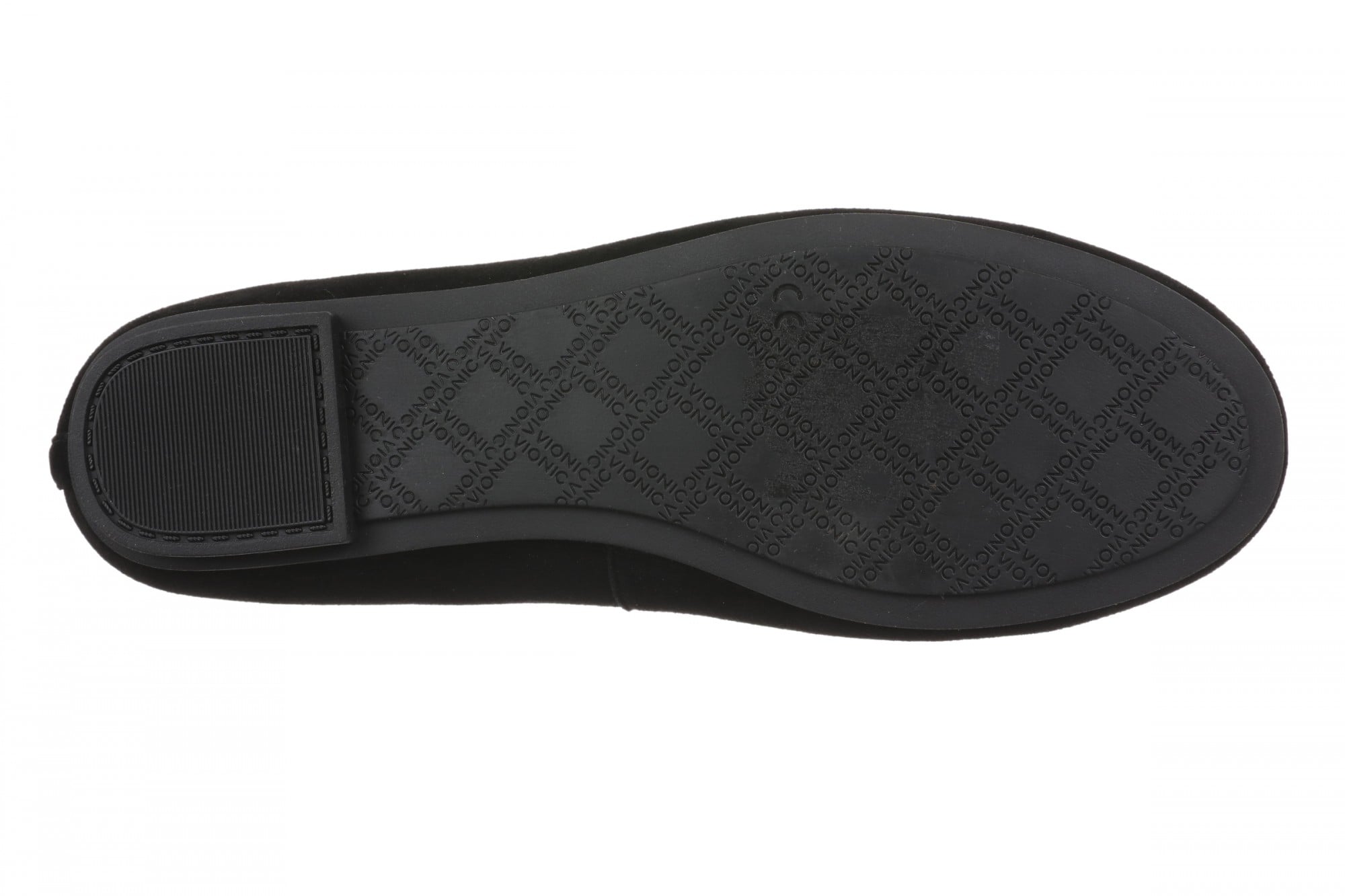 Vionic Sidney Flats for Women - Stylish Ballet Flats with Arch Support - Black - Bottom