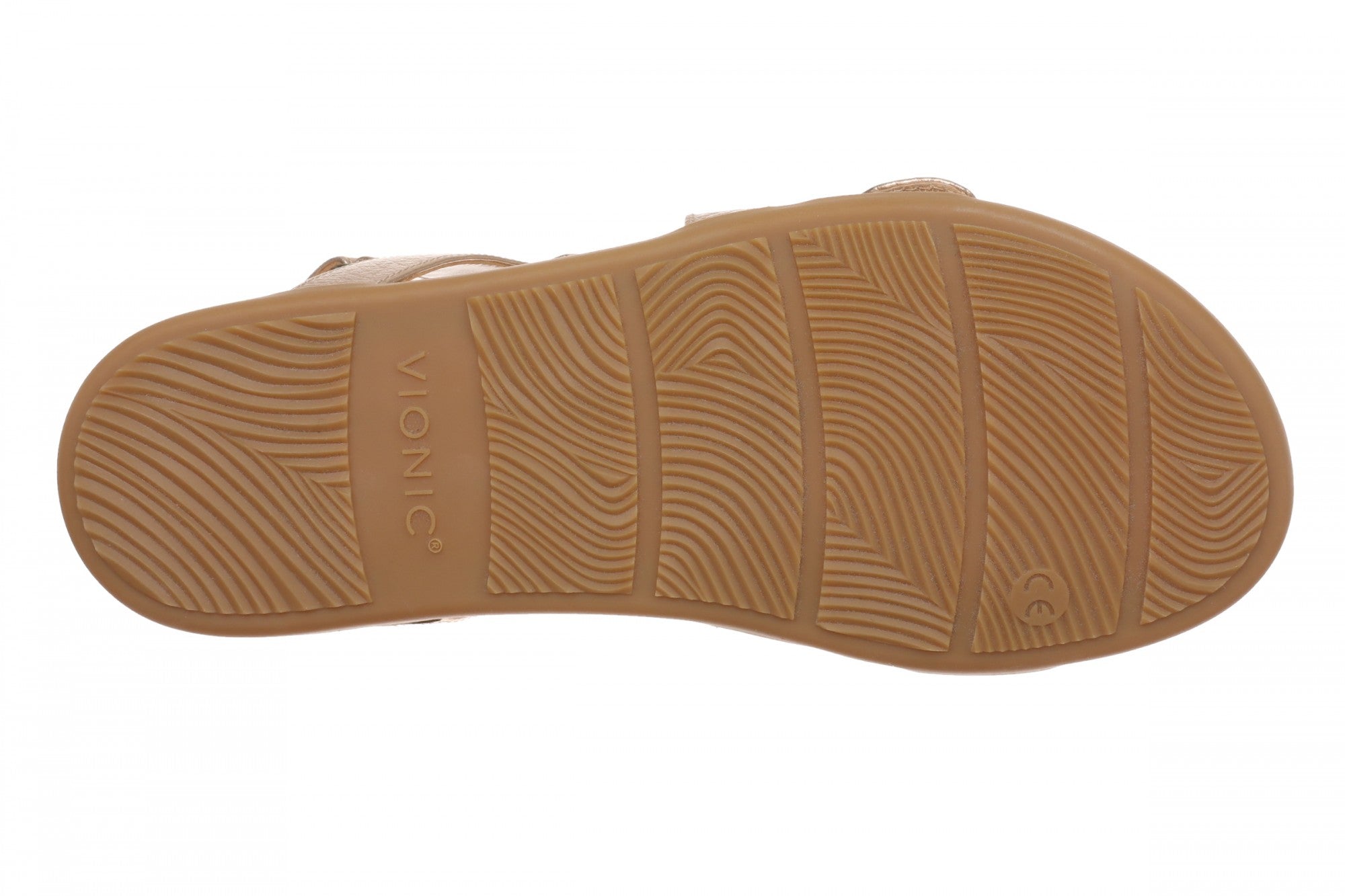 Vionic Cypress Women's Strappy Sandals - Bronze - Bottom