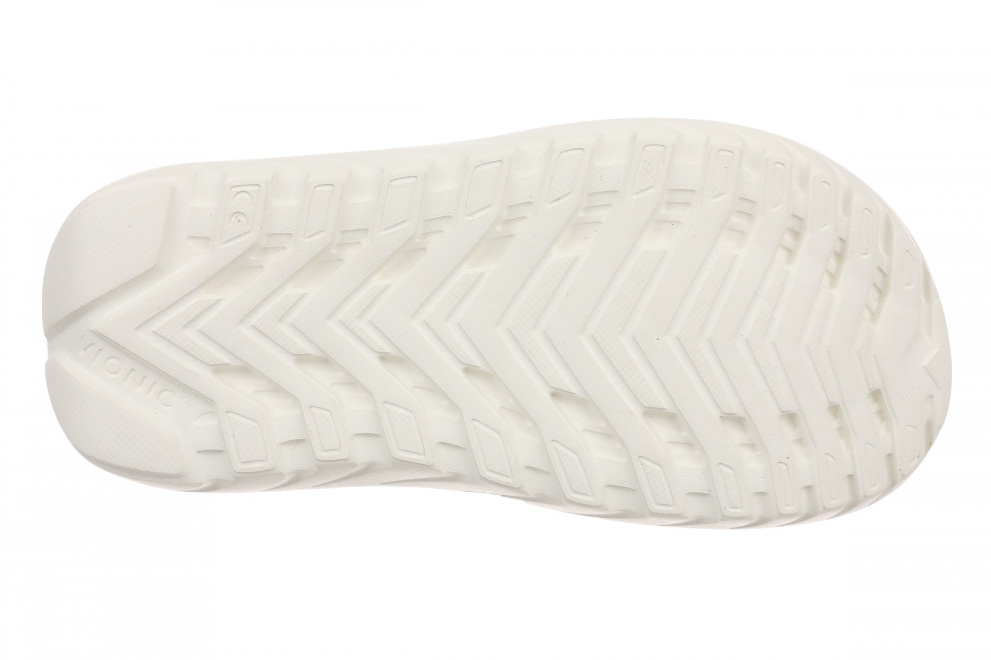 Vionic Renewal - Adjustable Recovery Slide - Women's and Men's Unisex Orthotic Arch Support Comfort Recovery Sandals - Cream - Bottom