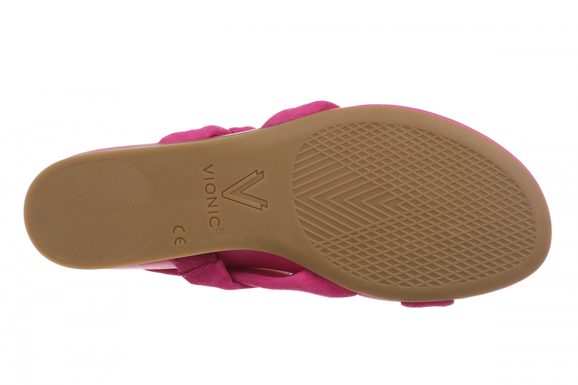 Vionic Geneva Arch Support Comfort Women's Thong Sandal - Rose Violet - Bottom