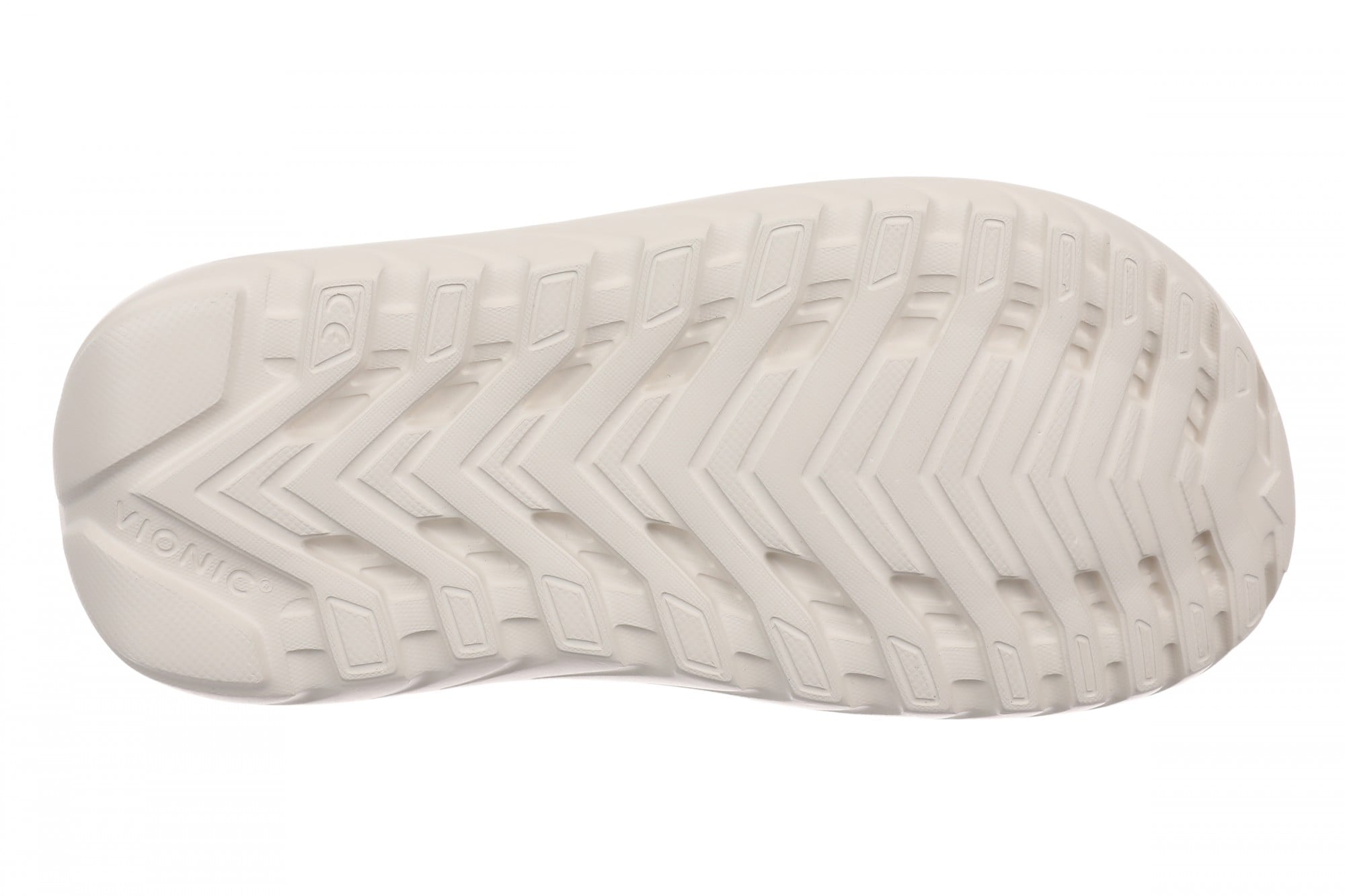 Vionic Restore III Unisex Recovery Toe-Post Sandal - Cream - Bottom