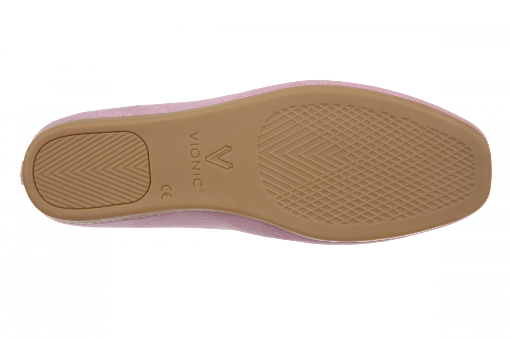 Vionic Campbell Women's Cushioned Slip-On Loafer - Misty Lilac - Bottom