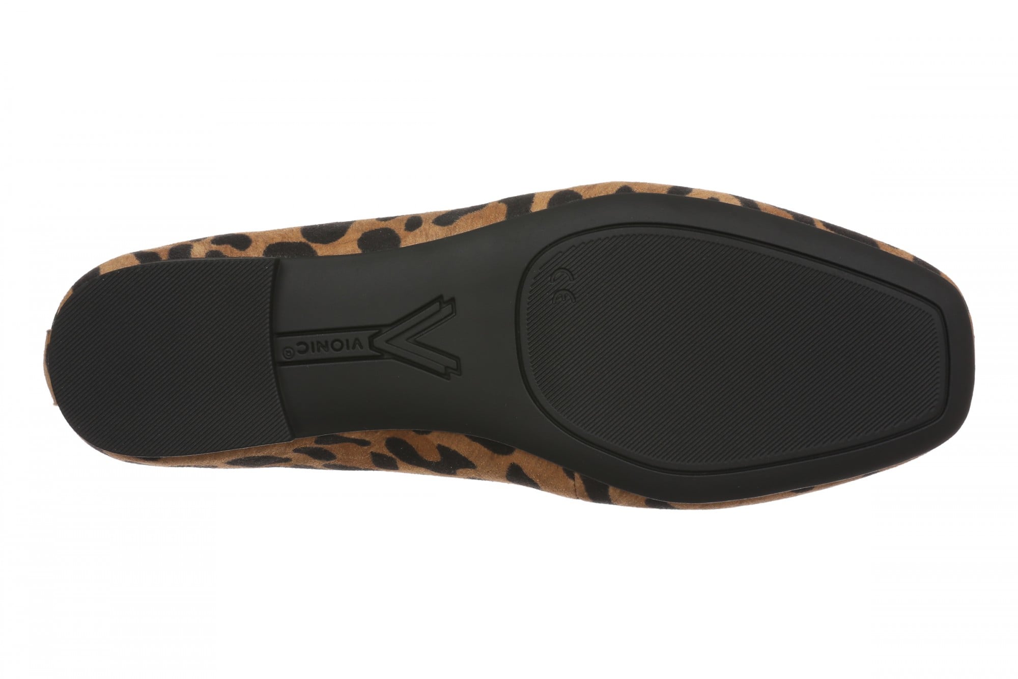 Vionic Henley Women's Slip-On Loafer - Tan Leopard - Bottom