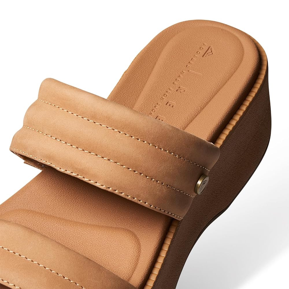 Reef Lofty Lux Hi Women's Platform Sandals - Natural