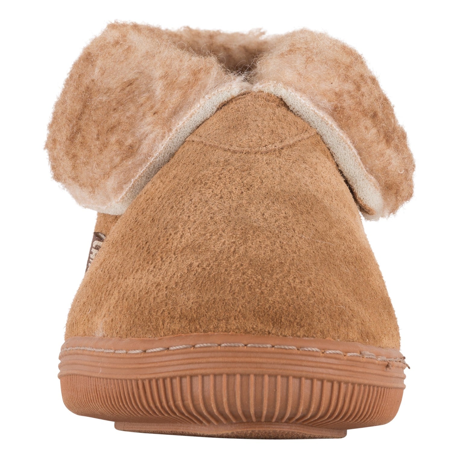 Lamo Men's Bootie Slippers P101M - Chestnut - Front View