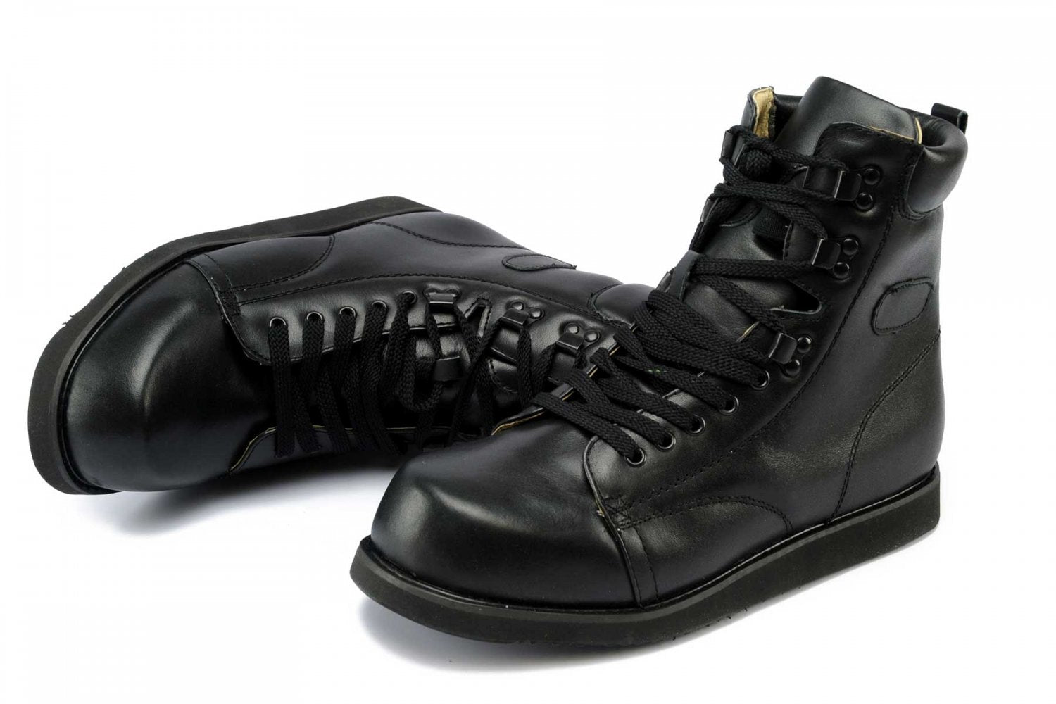 Mt. Emey 504-C - Men's Charcot Boots by Apis - Black Pair / Top