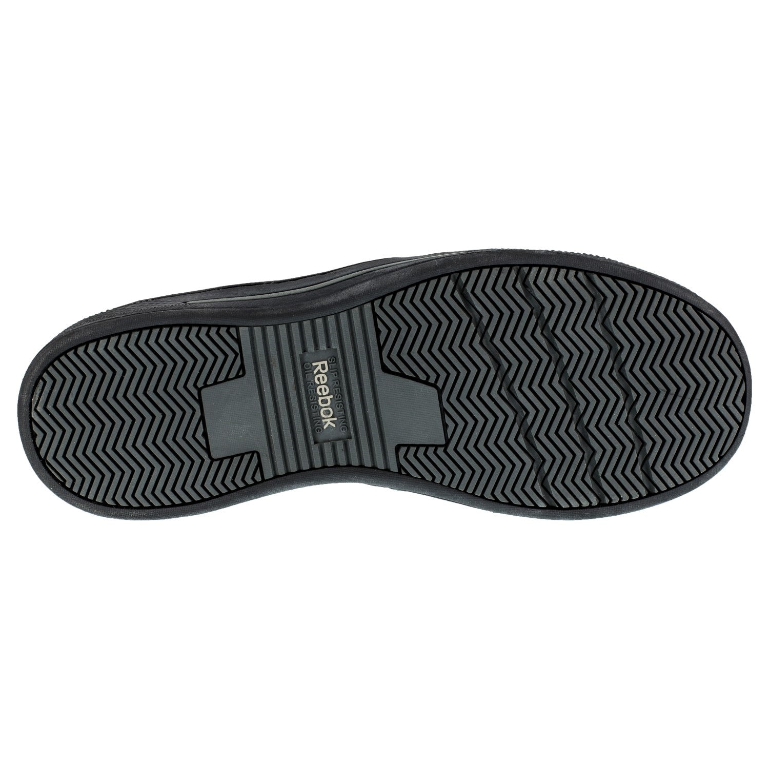 Reebok Work Men's Dayod Comp Toe Skate Shoe - Black - Outsole View