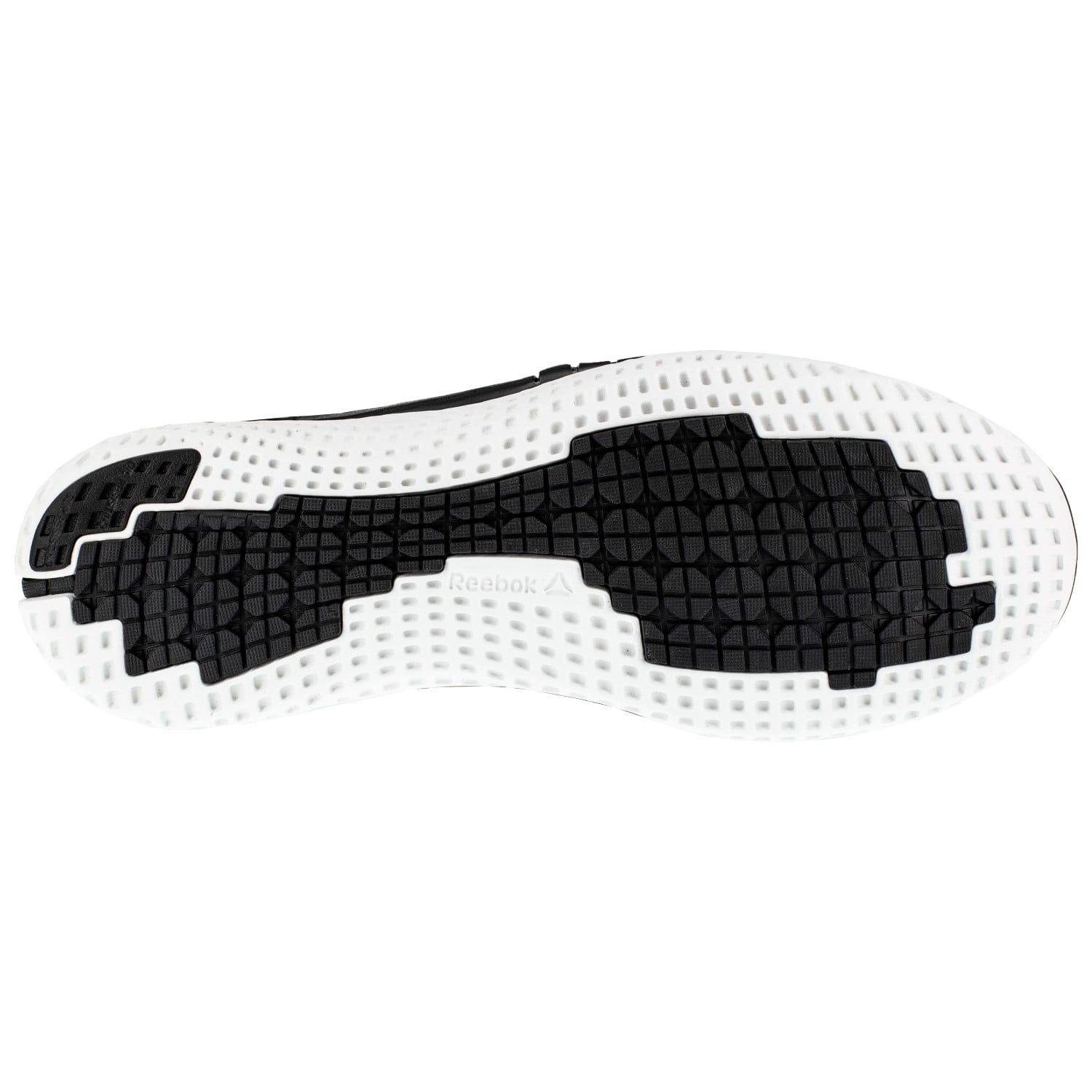 Reebok Work Men's Print Work ULTK - Composite Toe SD Athletic Work Shoe - Black - Outsole View