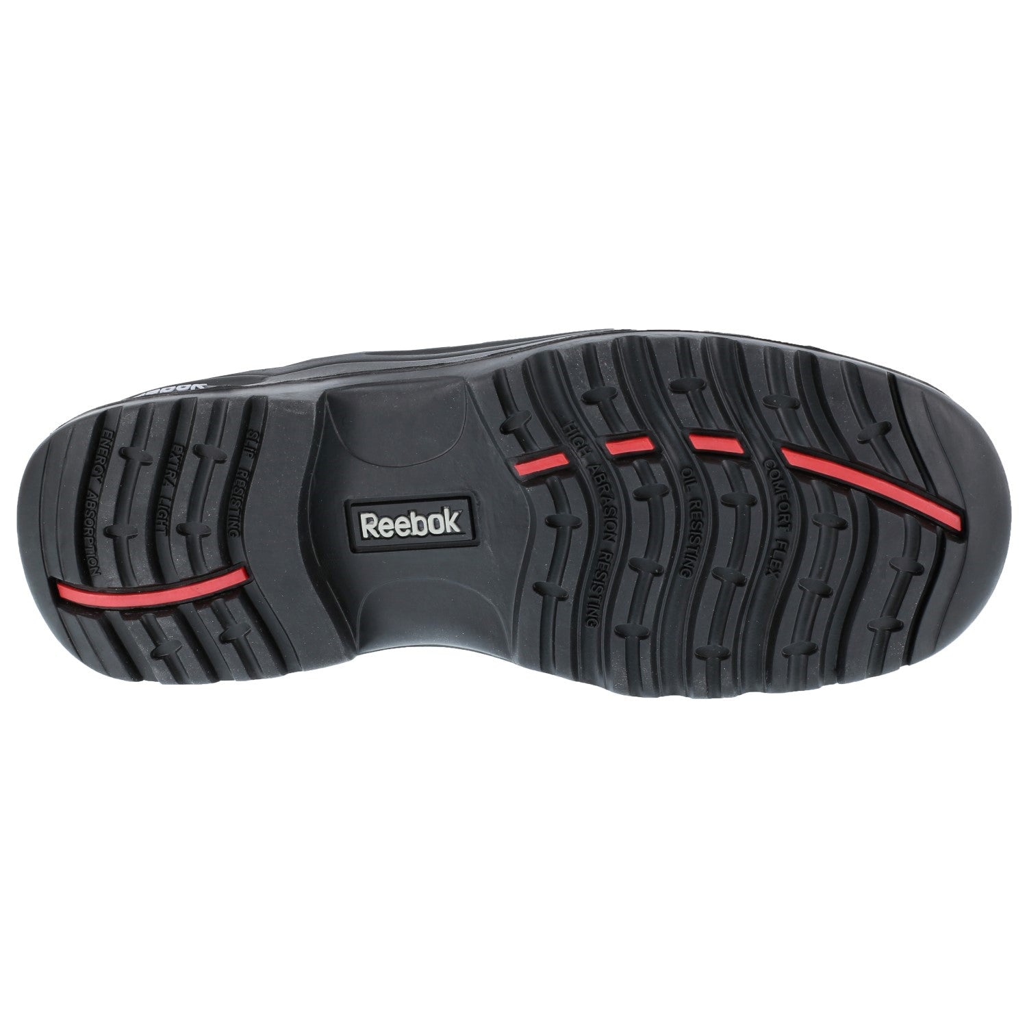 Reebok Work Men's Trainex Comp Toe Work Boot - Black - Outsole View