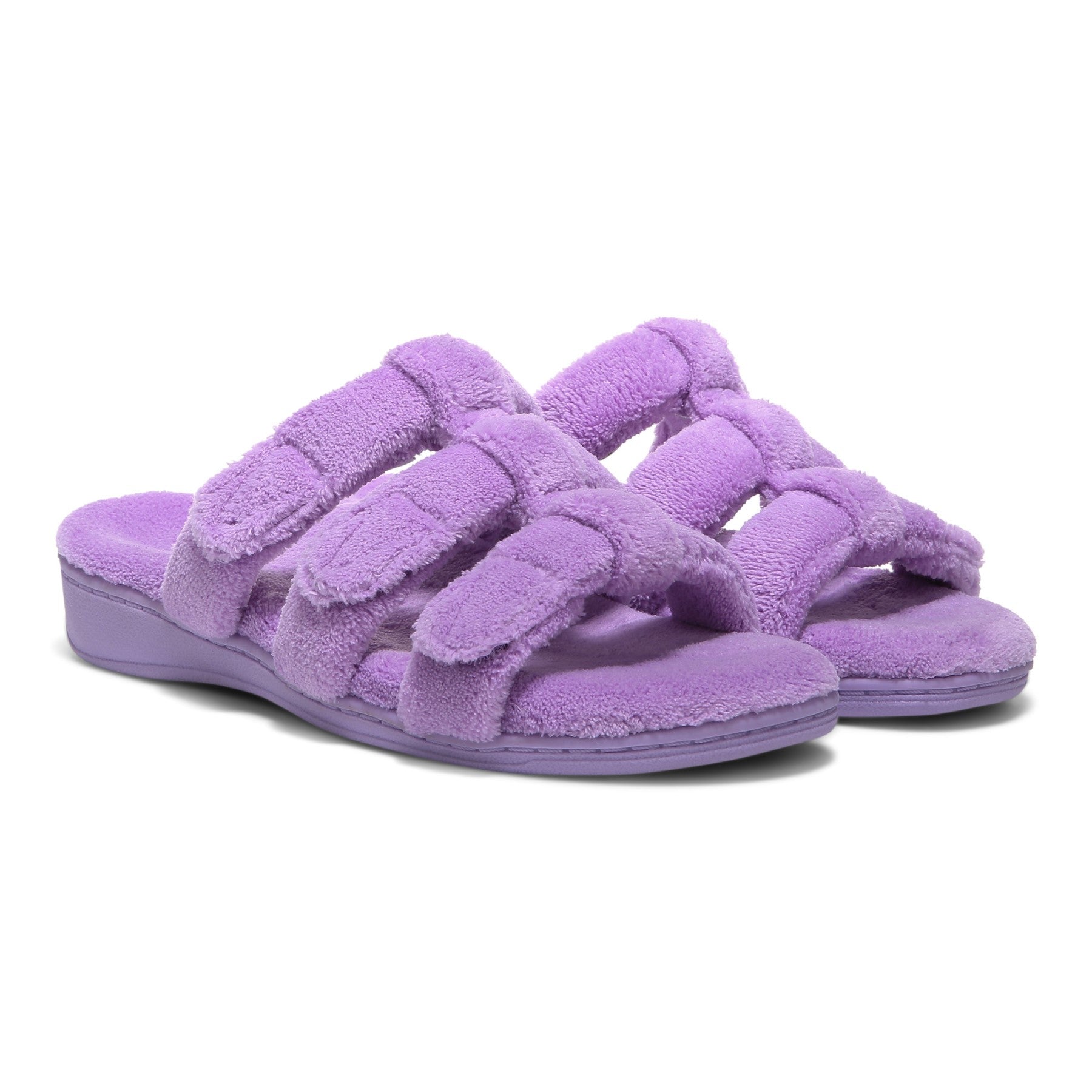 靴 SMFK SL002B1 SLIPPERS FEMALE Size 38 Women's Vionic Snooze Slipper - Cozy and Supportive Terry Cloth
