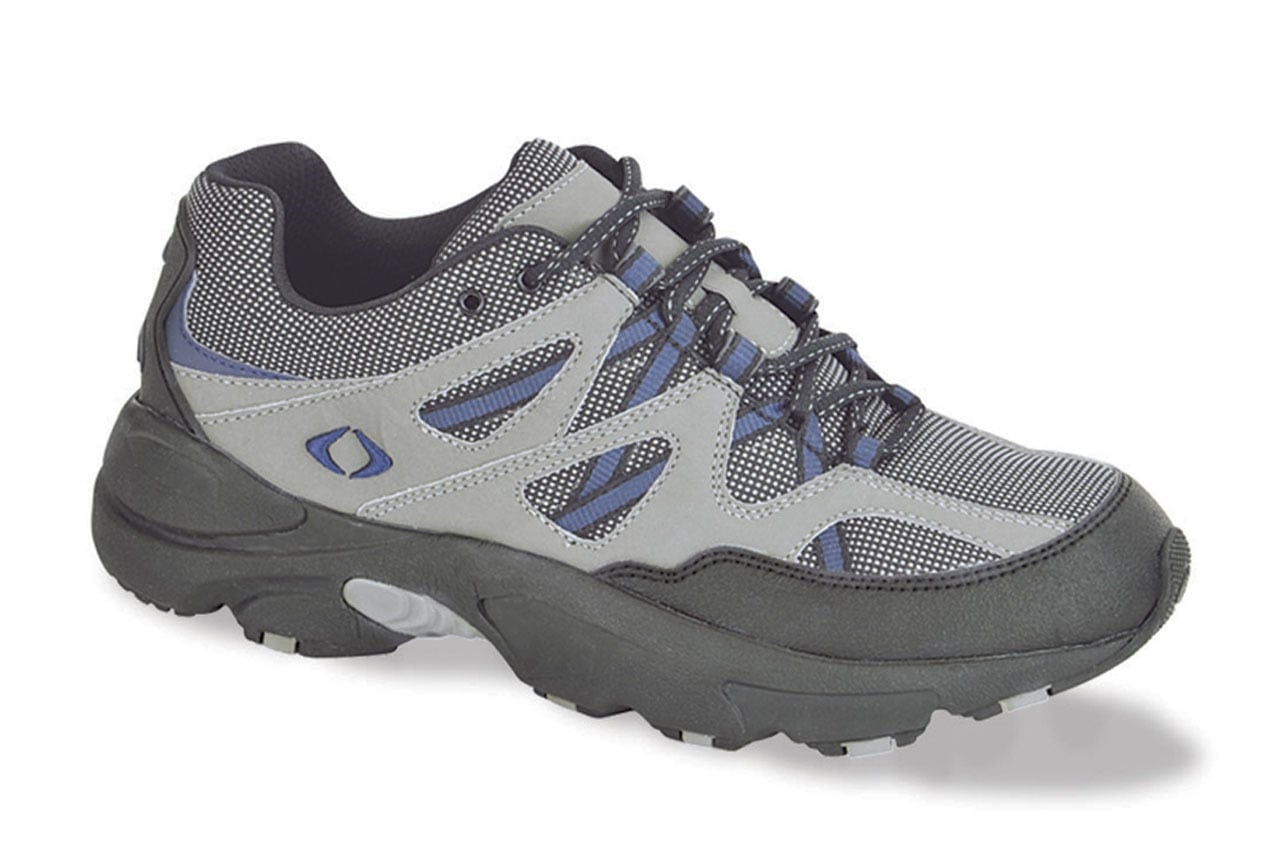 Aetrex V753 Hiker Shoe - Voyage - Gray (Mens) - Orthotic Shop display picture 1