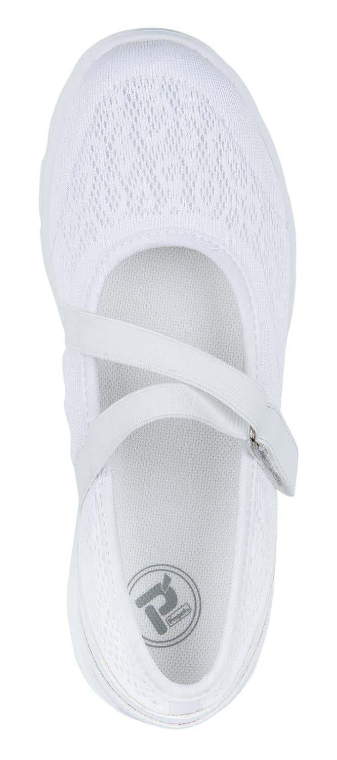 Propet TravelActiv Mary Jane - - Women\'s - White - top view