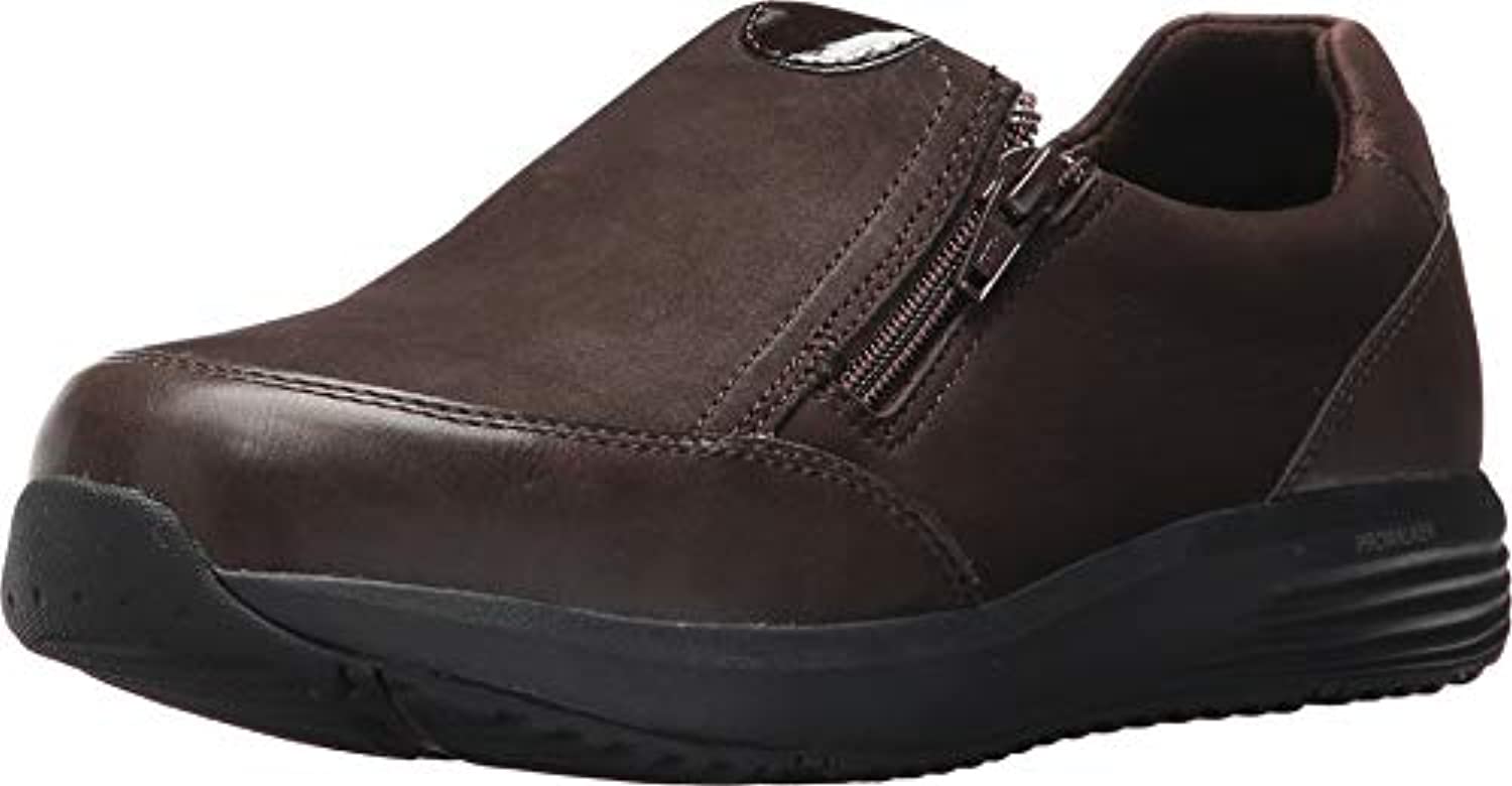 Rockport Works Women's Trustride Work Steel Toe Side Zip Slip On