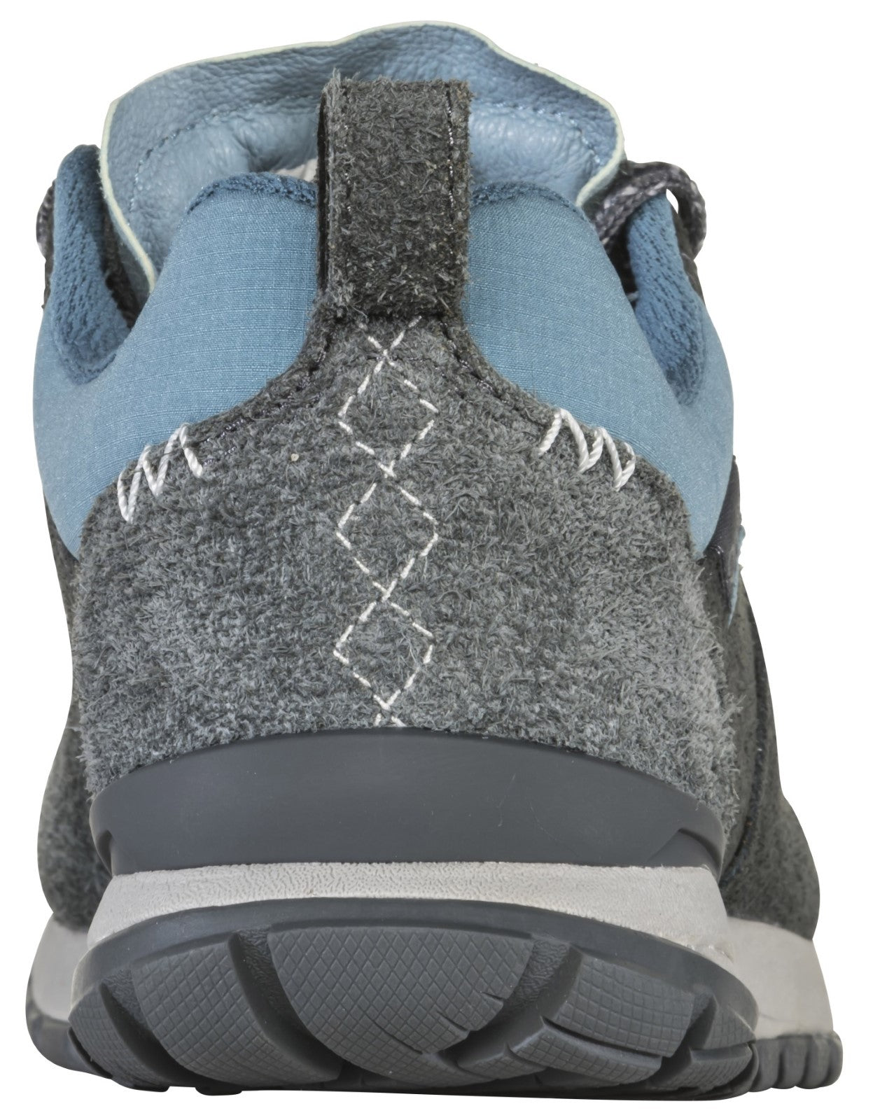 Oboz Women's Emma Low Suede Sneaker. - Dark Blue Back