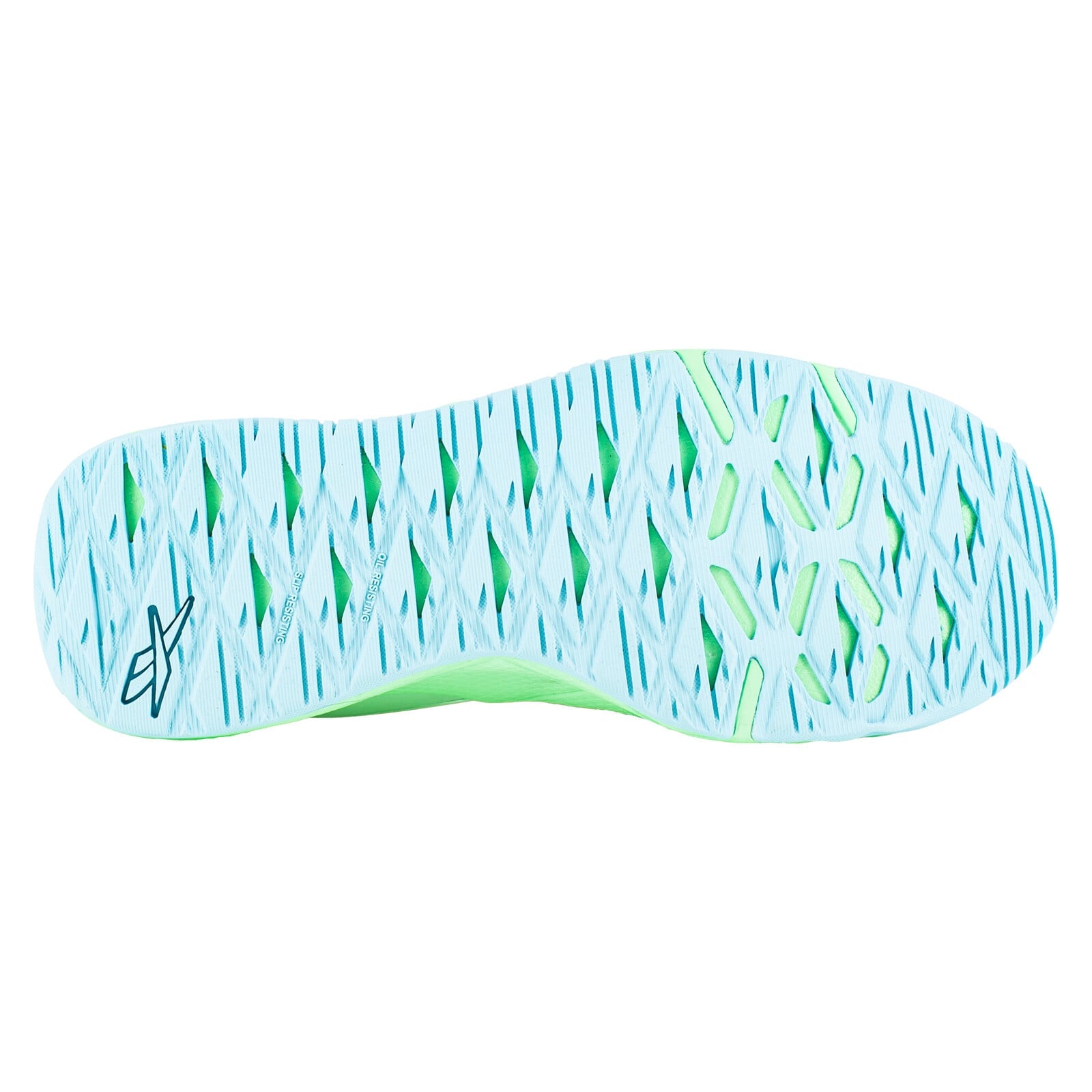 Reebok Women's RB365 Black, Seafoam Green, and White Nanoflex TR Work Composite Toe Athletic - Black, Seafoam Green, and White - view 05