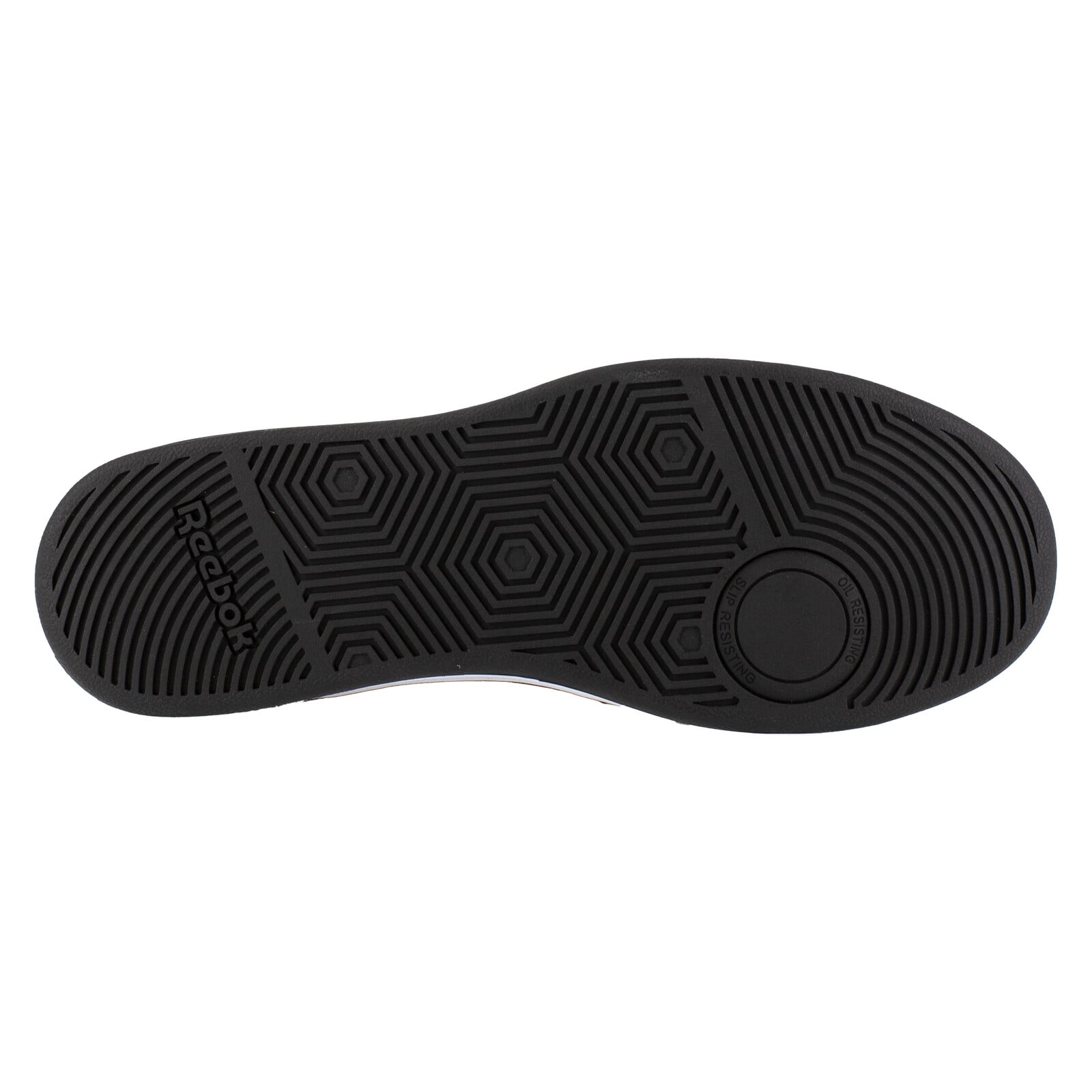 Reebok Men's RB4157 Black and White Club MEMT Work Composite Toe Casual - Black and White - view 05
