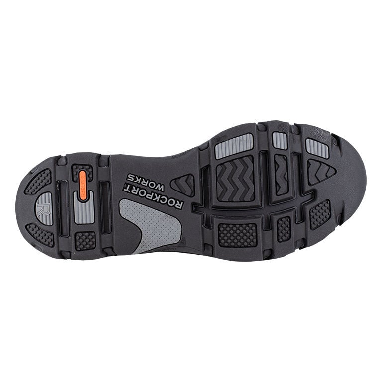 Rockport Works Men's RK5740 Black Reece Work Steel Toe Casual - Black - view 10