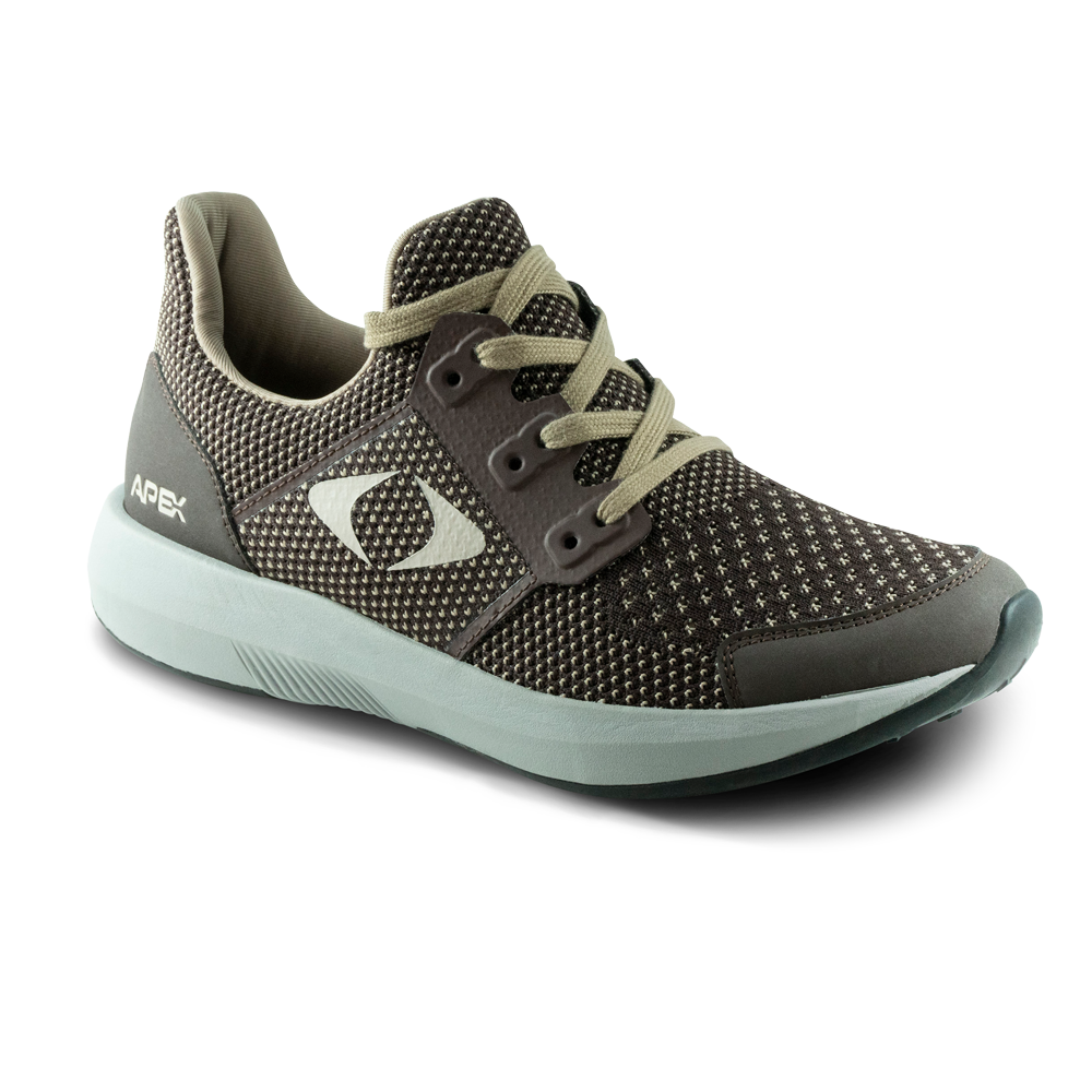 Apex Performance Athletic Sneakers - Men's - Brown