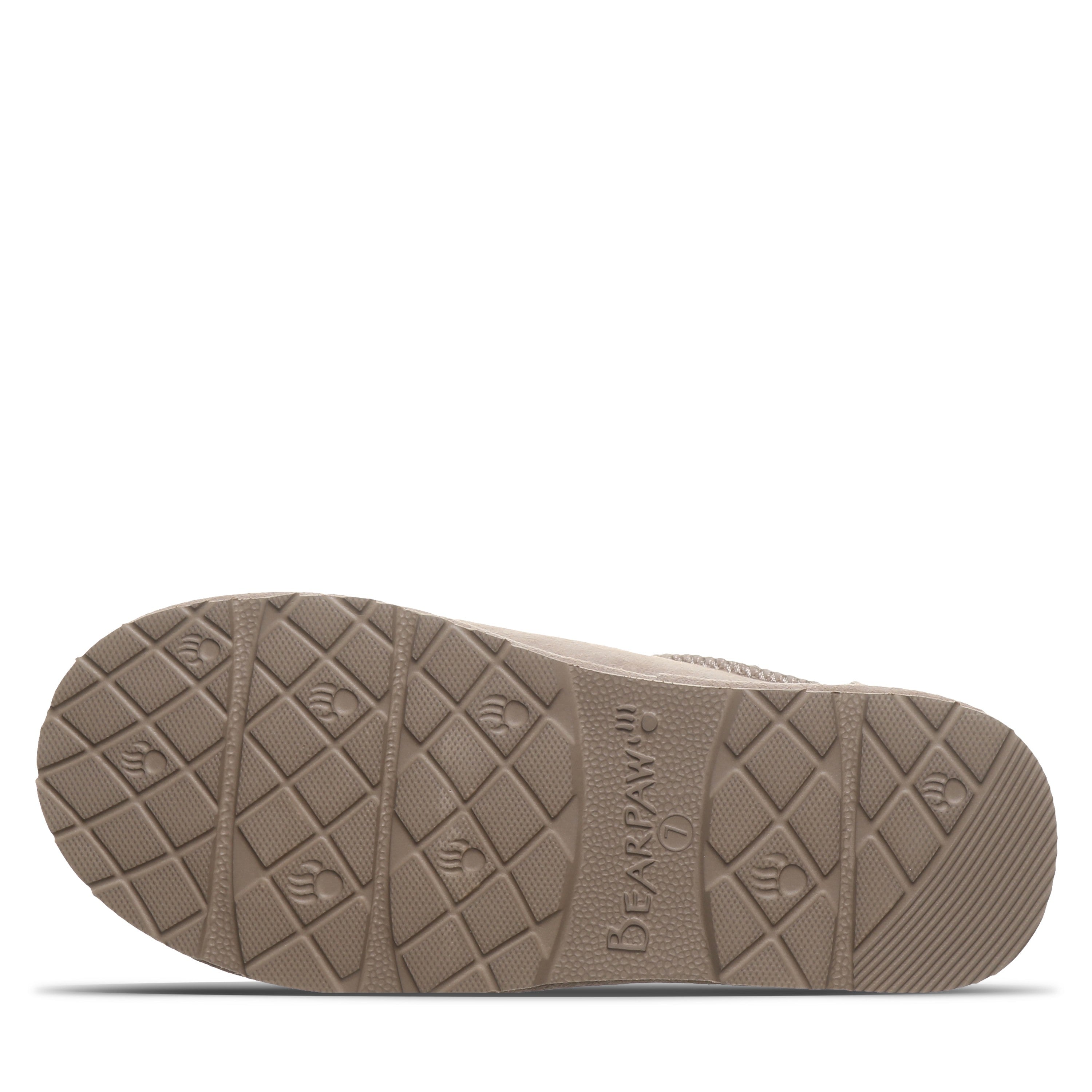 Bearpaw KAM Women's Slippers - 3333W - Mushroom - bottom view