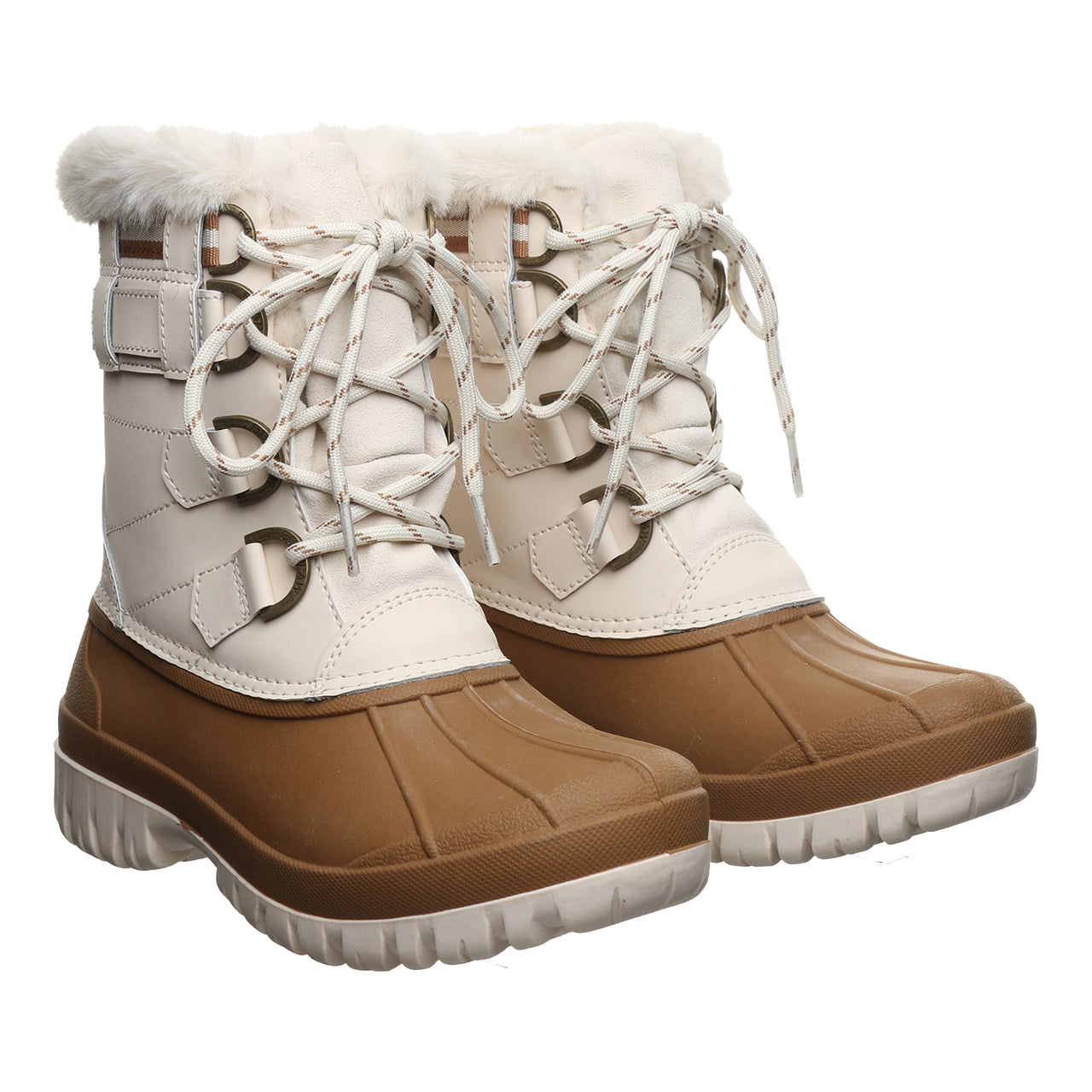 Bearpaw Desi Women's Waterproof Winter Boots - Winter White - pair view