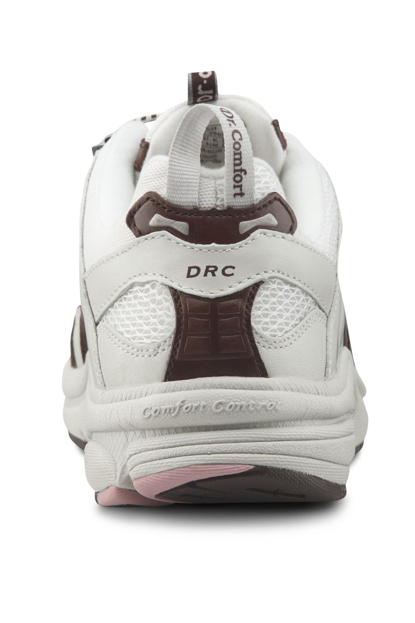 Dr. Comfort Refresh Women's Athletic Shoe - Pink - heel_view