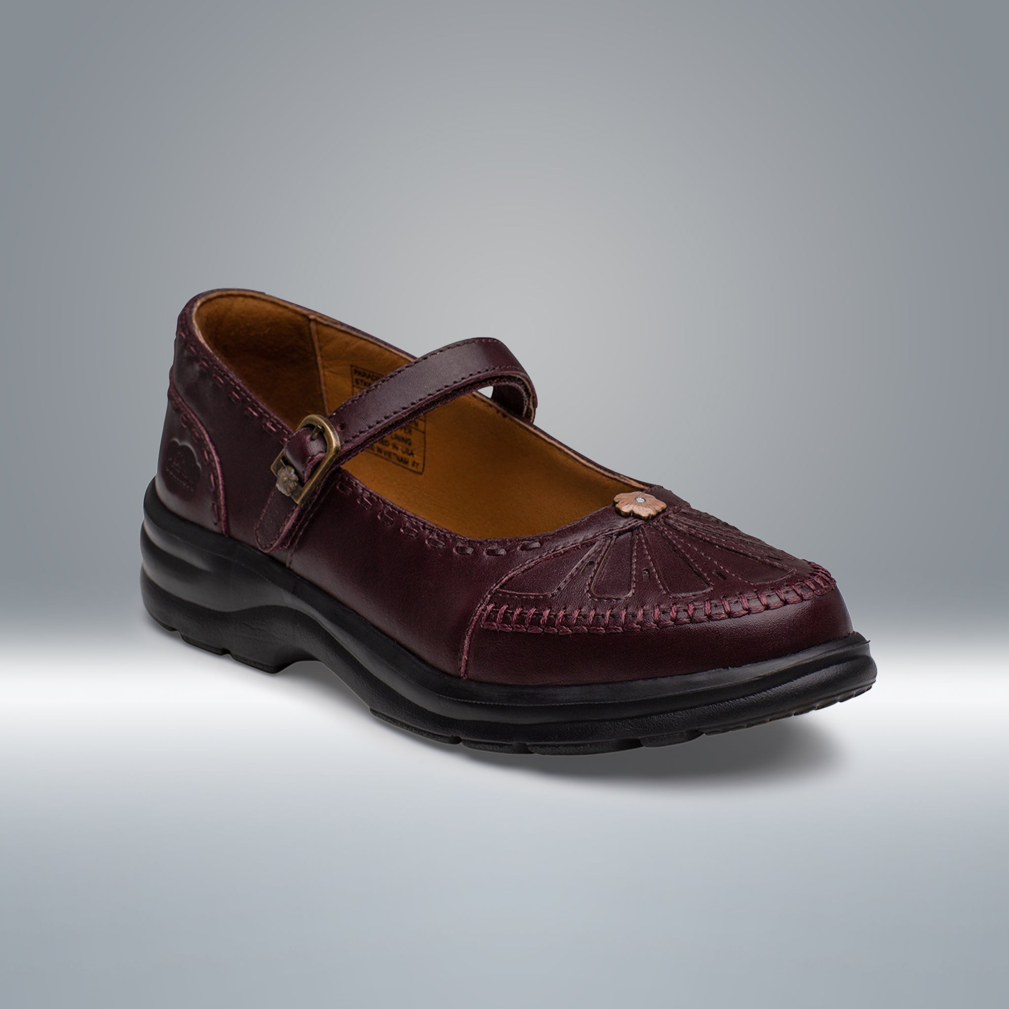 Dr. Comfort Paradise Women's Dress Shoe - Burgundy - manufacturer variant image