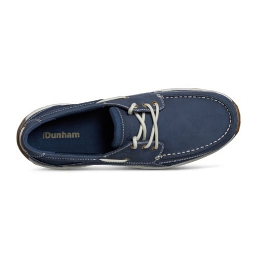 Rockport Captain Boat Cushioned Arch Support Men's Boat Shoe Dark Blue Nubuck 6