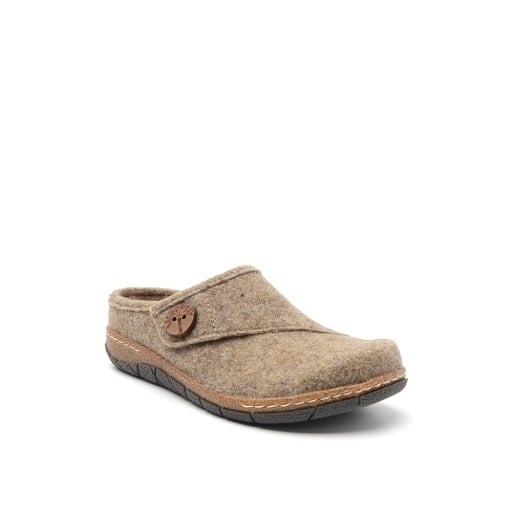 Earth Ezra Light Brown textile clog view 8