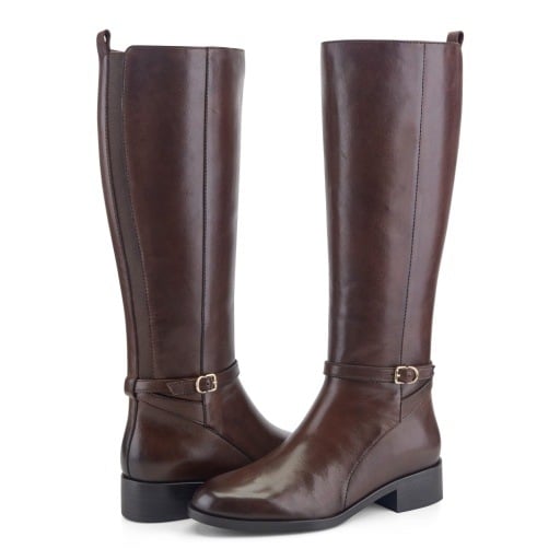 Easy Spirit Bitty Women's Tall Block Heel Boots - Dark Brown - View 6