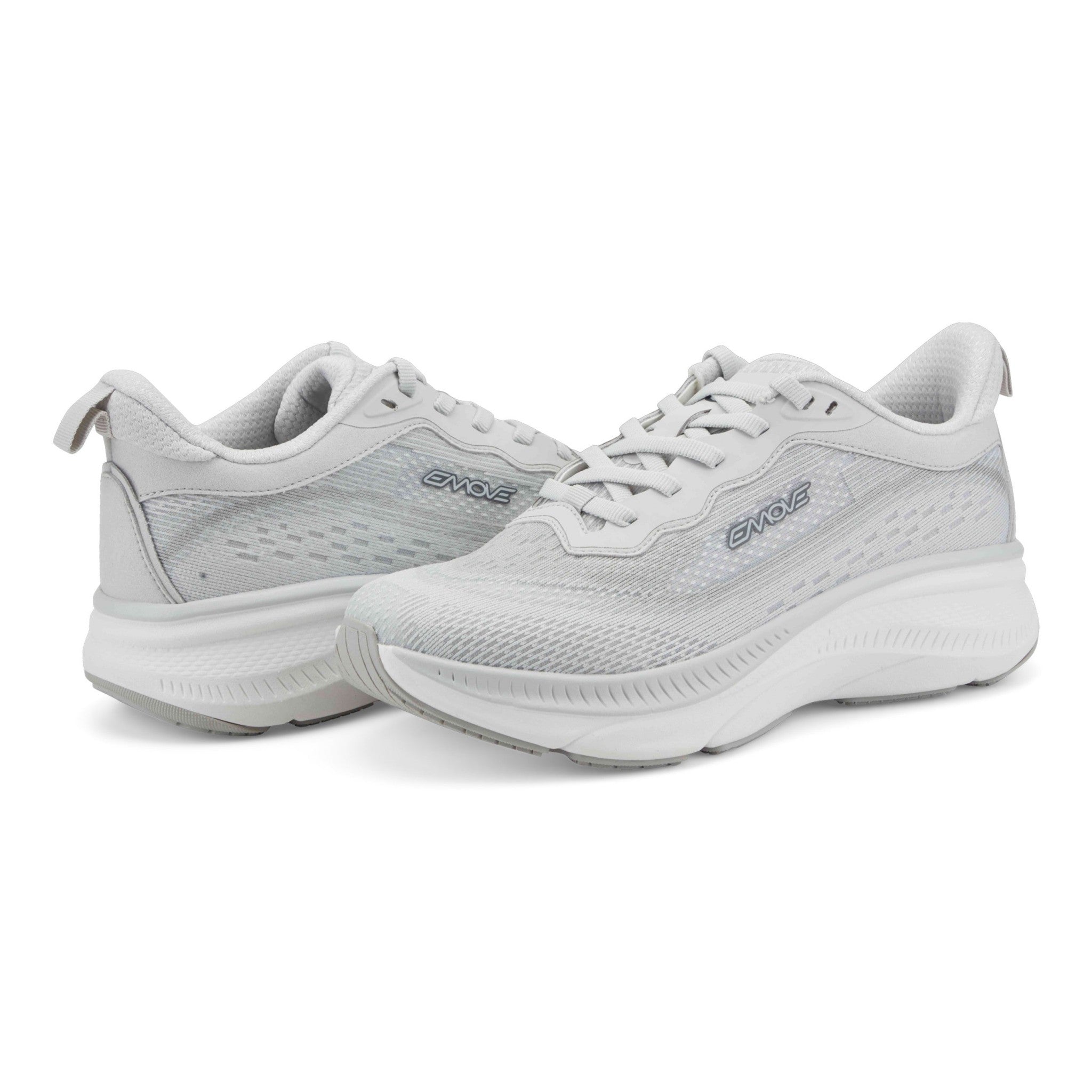Easy Spirit Coralin EMOVE Cushioned Arch Support Women's Walking Shoe - Light Grey - 7
