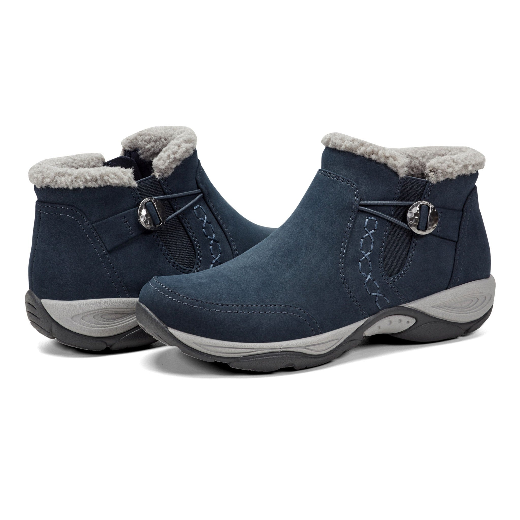 Easy Spirit Erique Cushioned Arch Support Cold Weather Bootie Women's - Navy - 7
