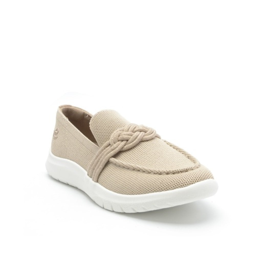Easy Spirit Rayna Cushioned Arch-Support Women's Casual Loafer - Taupe - 8