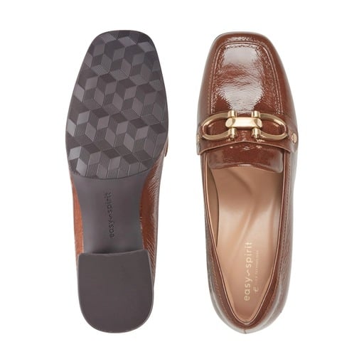 Easy Spirit Falyn Women's Horsebit Loafers - Medium Brown - View 5