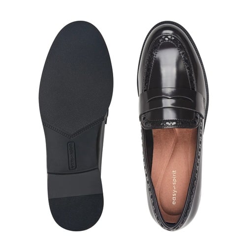 Easy Spirit Ori Women's Penny Loafers - Dark Brown - View 5