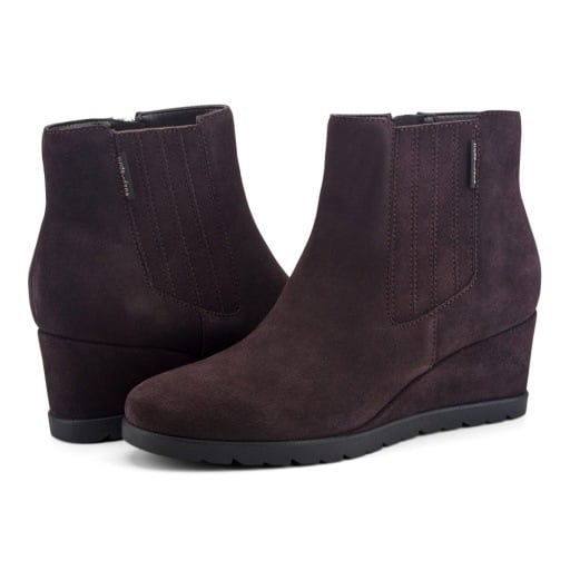 Easy Spirit Yamaira Women's Wedge Ankle Boots - Dark Brown - View 6