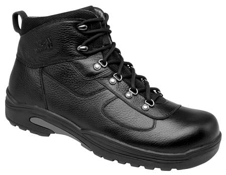 Drew Rockford - Black Tumbled Leather Mens Best Comfort 