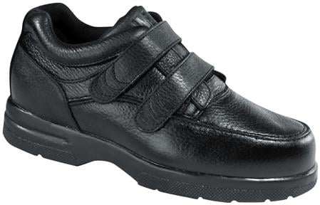 velcro dress shoes men Drew Traveler V - Black Mens Strap Casual Shoes - 44908 - Free Shipping