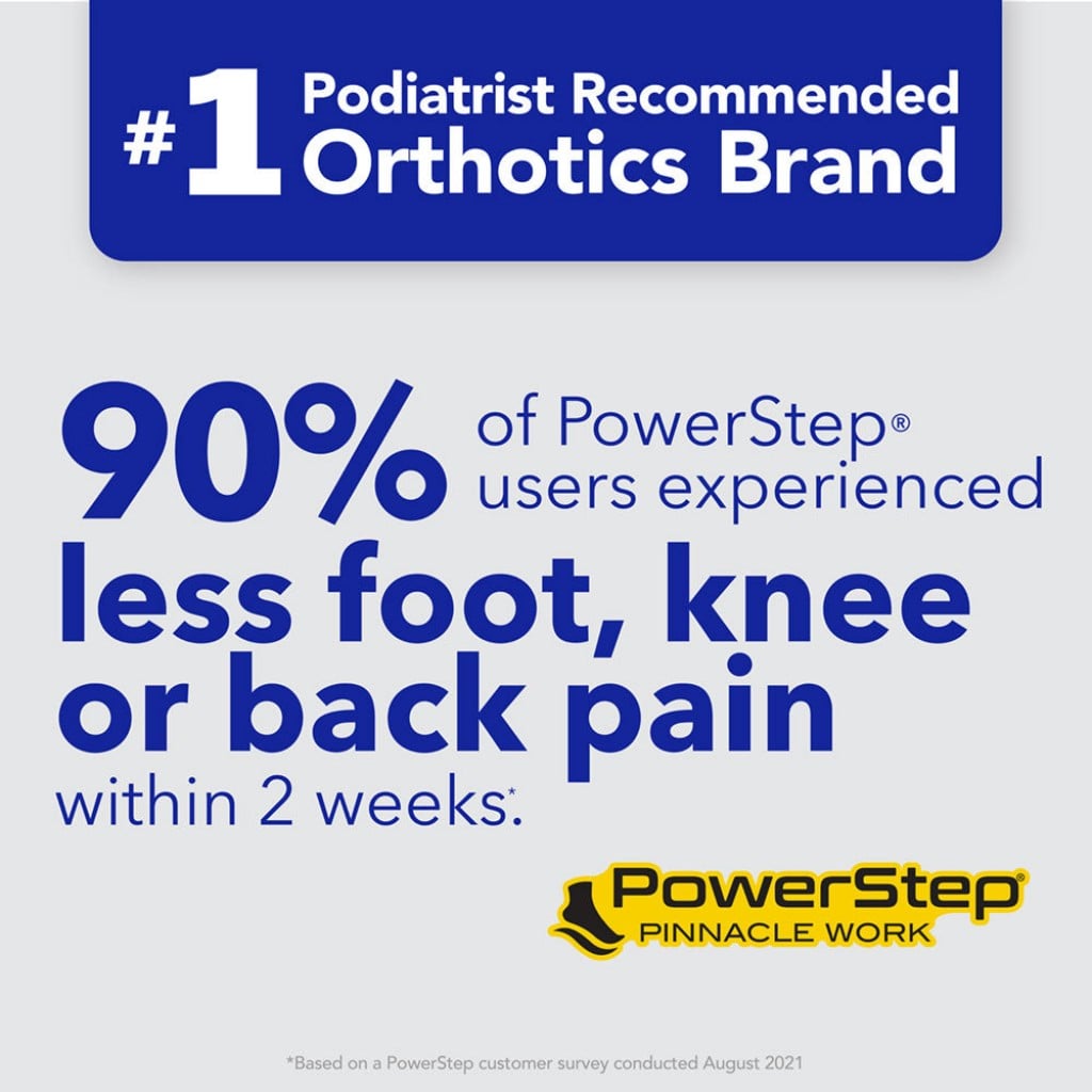 PowerStep Pinnacle Work Insoles - Product View - 2