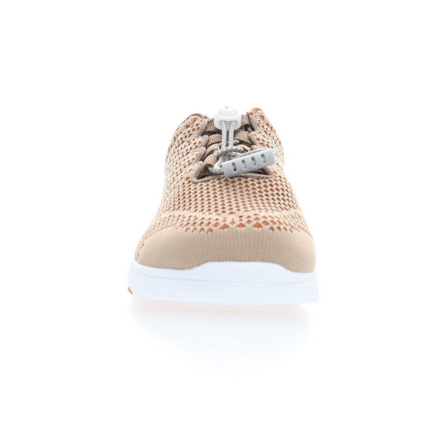 Propet TravelWalker Evo Slide Sneakers - Taupe/Sienna - Front