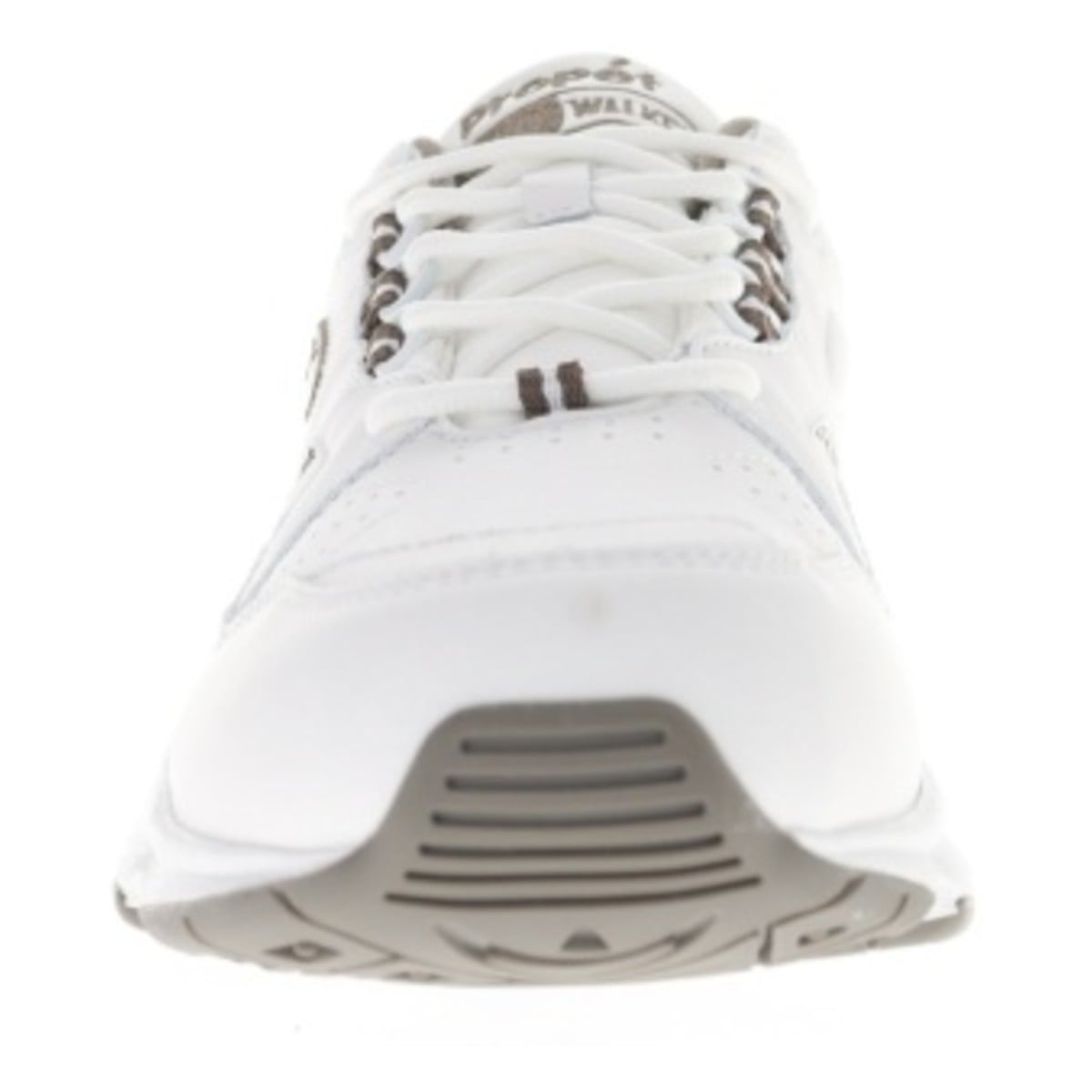 Propet Stability Walker Men's Walking Shoe - White/taupe - View 1