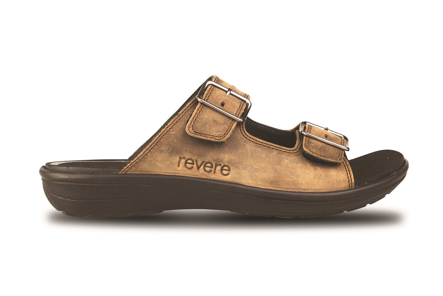 Revere Cairo - Men's Adjustable Slide - Crazy Horse Profile