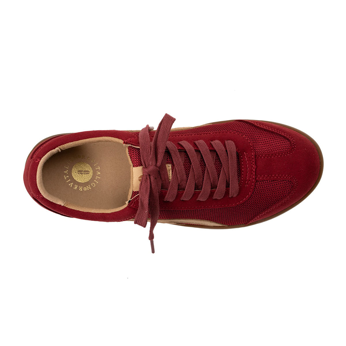 Revitalign Margot Women's Lace-Up Sneaker - Tibetan Red